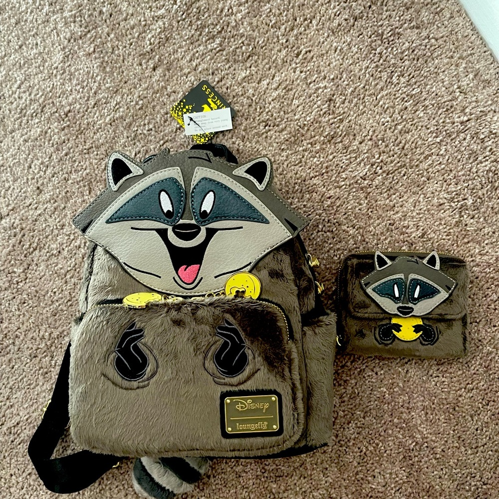 Loungefly Meeko bag & wallet